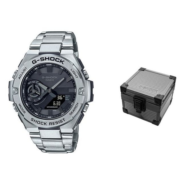 ساعة CASIO G-Shock G-Steel 'Silver'، فضية اللون