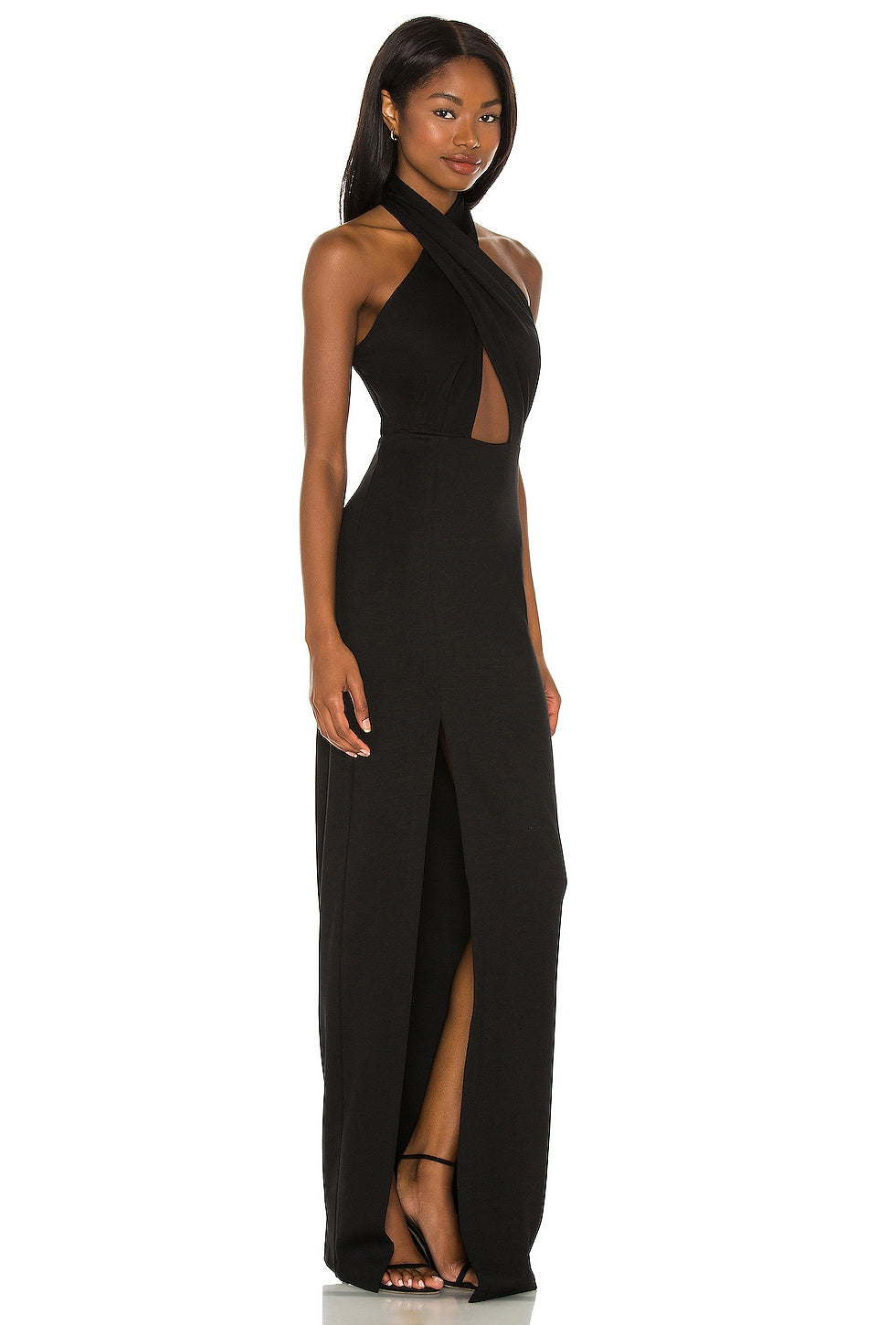 Amanda Uprichard X REVOLVE Zahara Gown Dress, Black