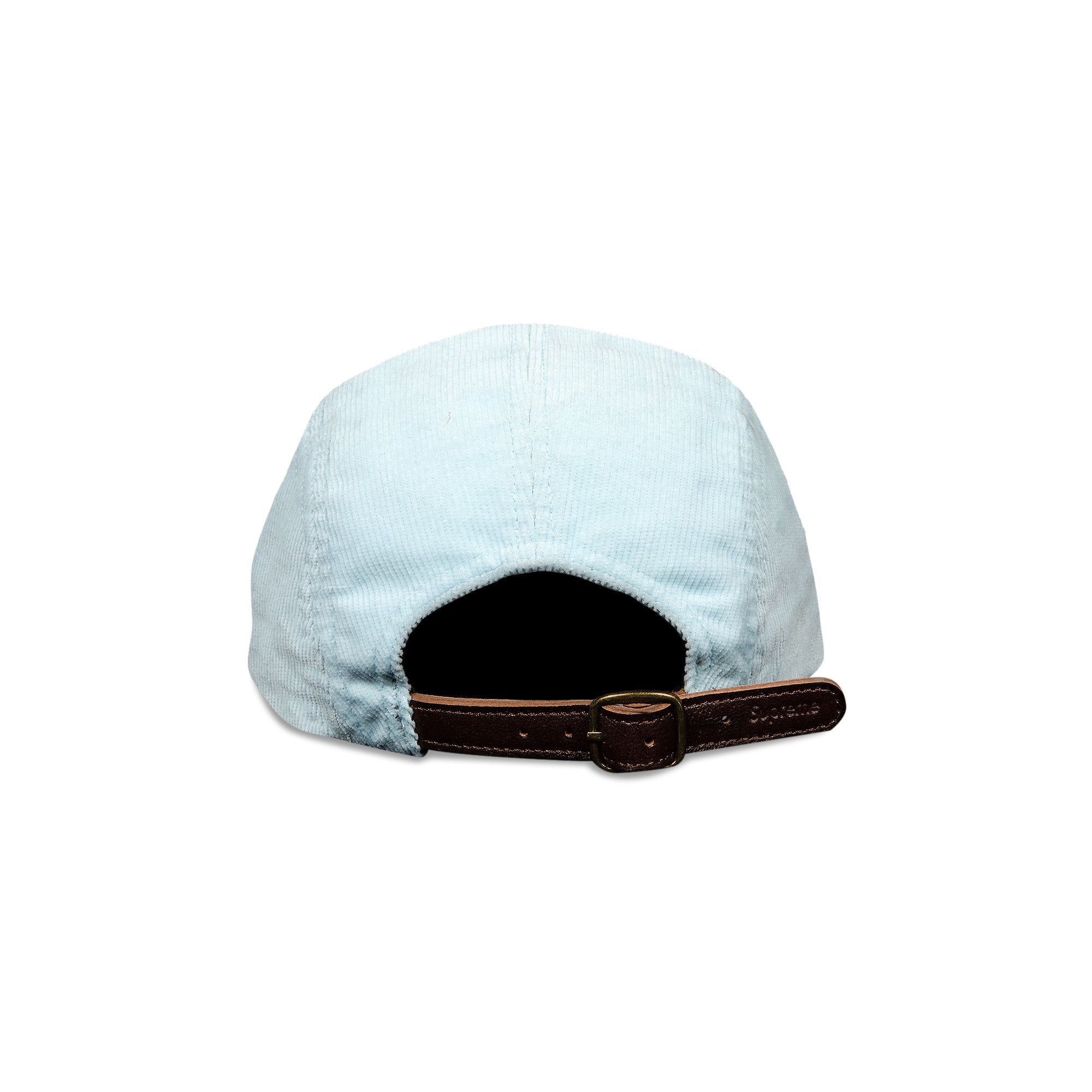 Supreme Fine Wale Camp Corduroy Cap, Light Blue