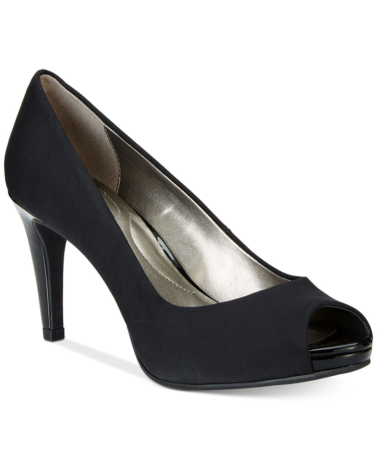 Rainaa Women's Platform Open Toe Stiletto Bandolino Pumps Black