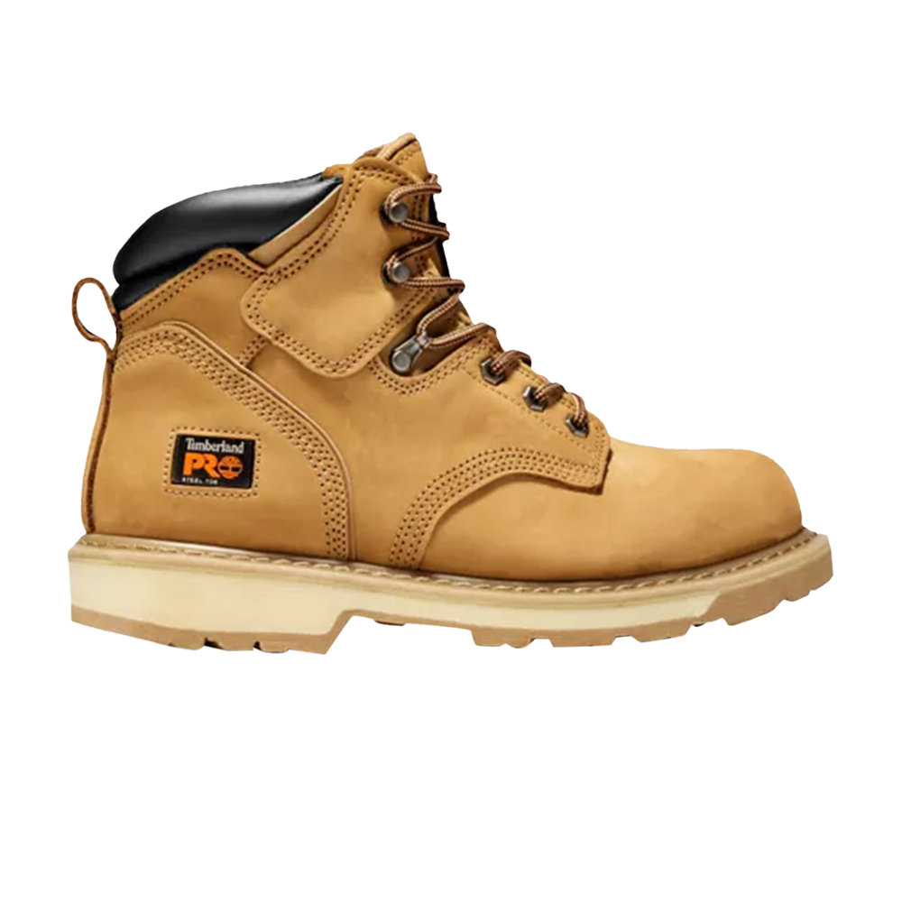 حذاء Timberland Pro Pit Boss 6" Steel Toe باللون البني