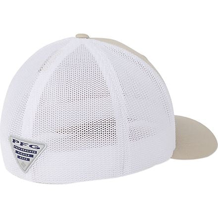 قبعة PFG Mesh Trucker للرجال من Columbia Fossil/Grill/White/Bass