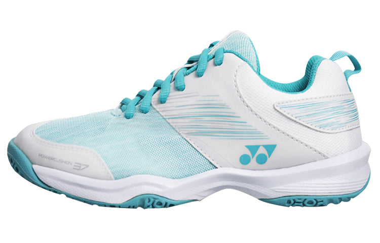 Yonex Power Cushion Women's Badminton Shoes, White Mint