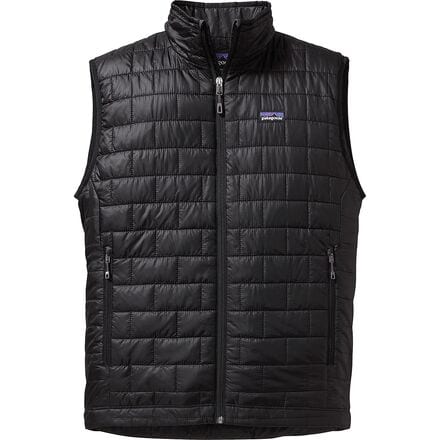 Patagonia men's Nano Puff vest, black