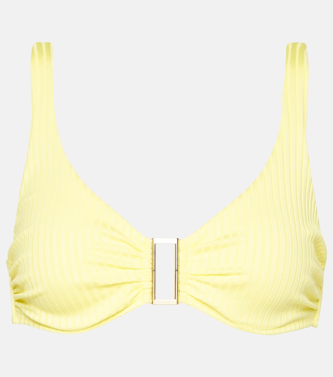 Bel air Melissa Odabash bikini top, yellow