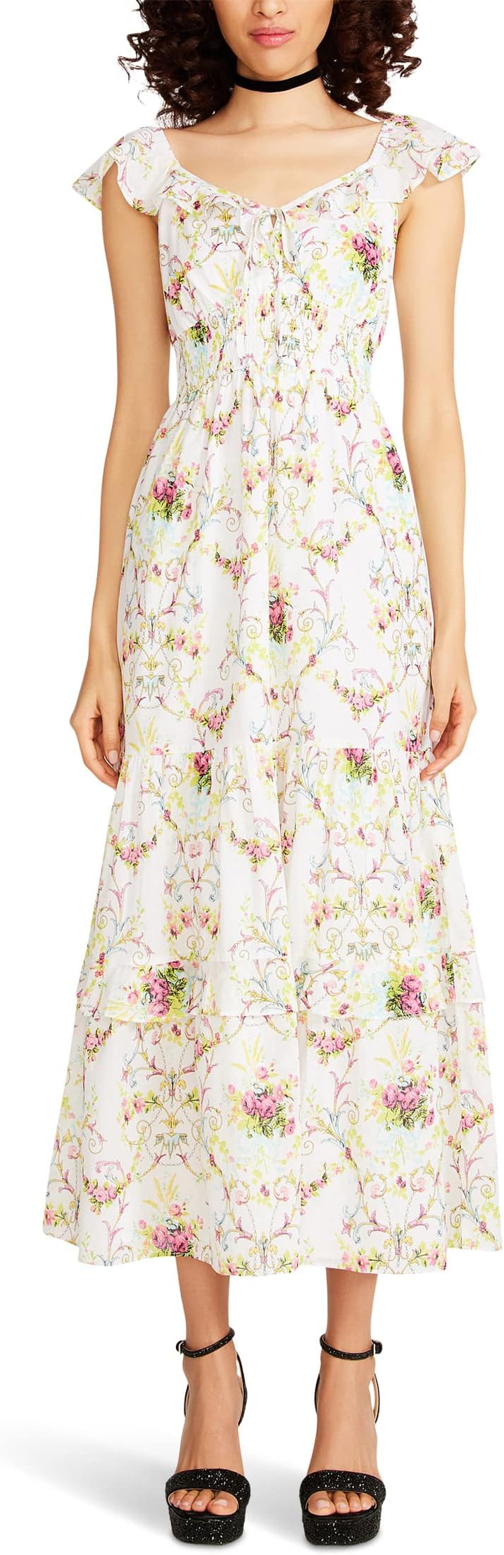 Betsey Johnson Kiki Maxi Dress in Sonic White