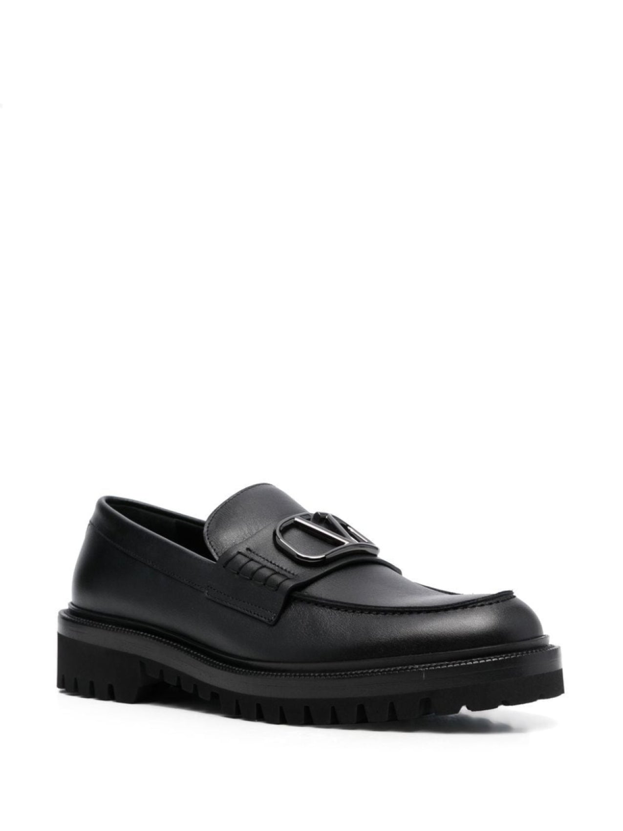 Valentino Garavani VLogo Signature loafers, black