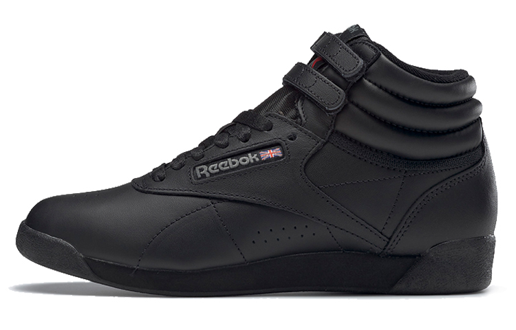 Reebok Freestyle Hi Triple Black Women's Sneakers