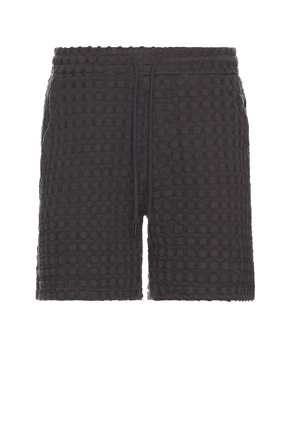 OAS Nearly Black Porto Waffle Shorts, Nearly Black