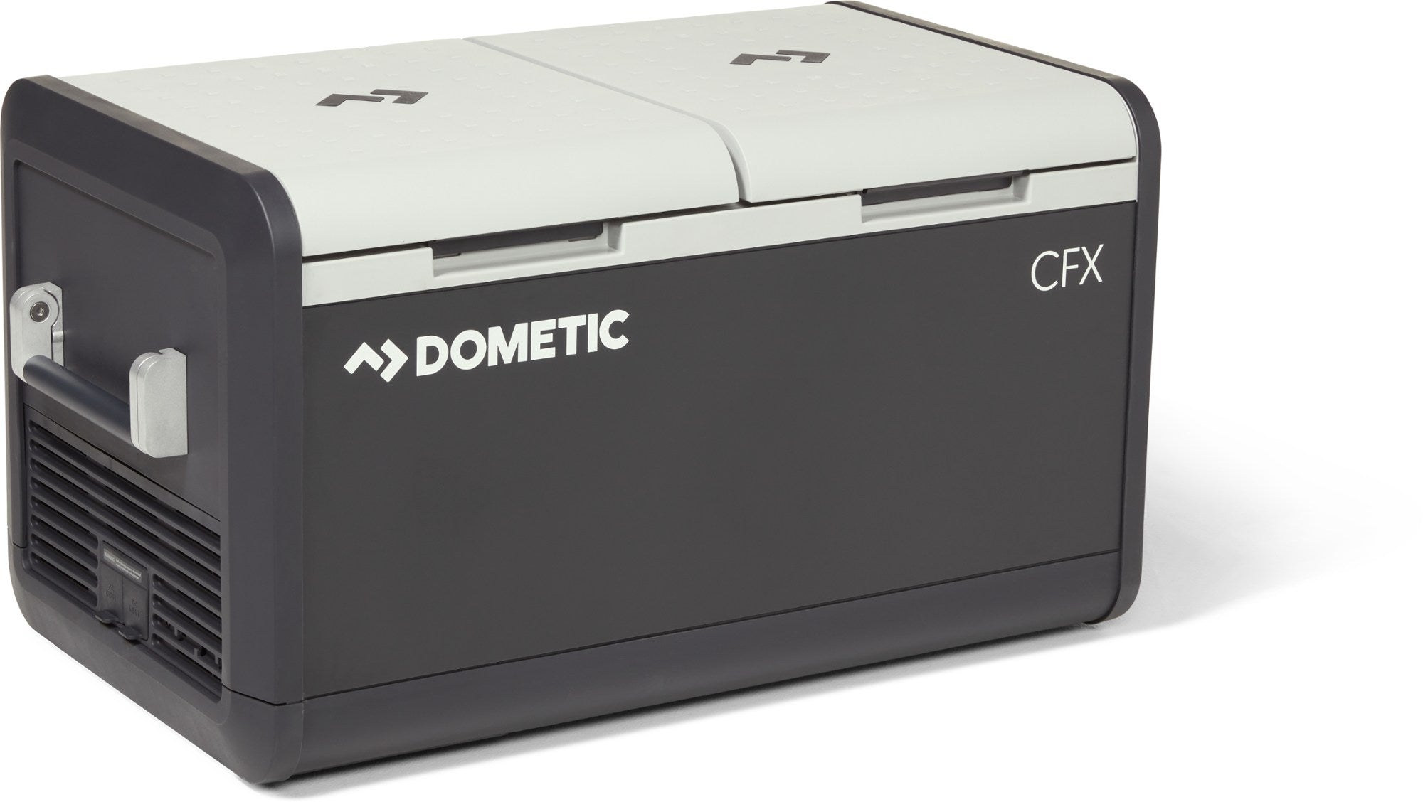 ثلاجة بمنطقتين مع مصدر طاقة Dometic CFX3 75، أسود