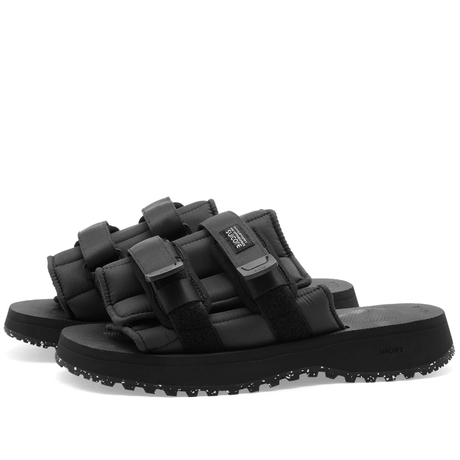 Suicoke Moto-Puffab sandals, black