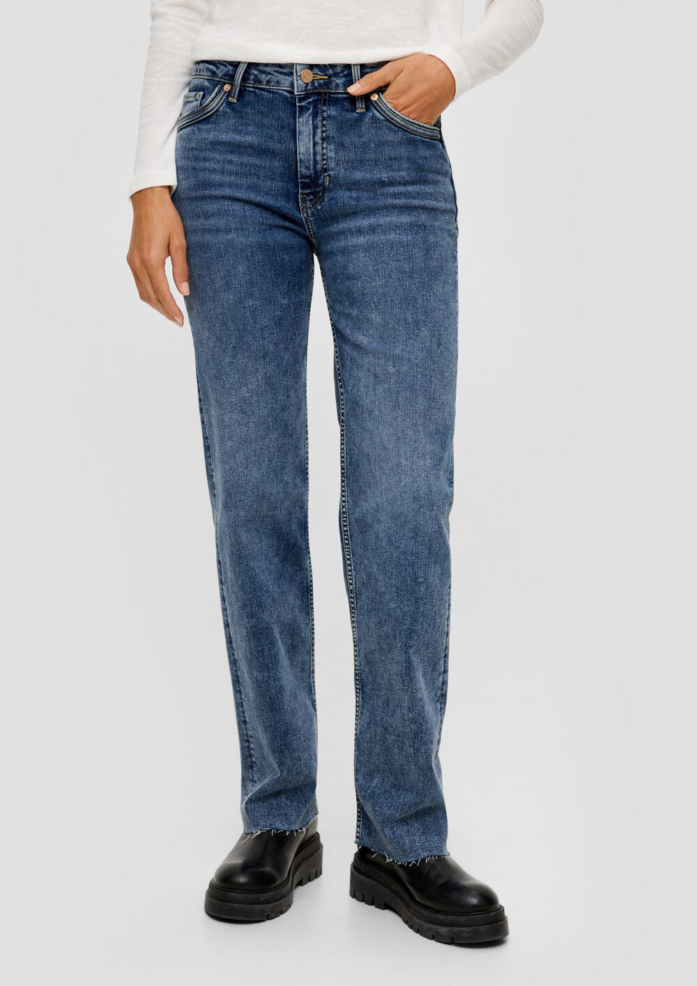 Sliver flared jeans, blue