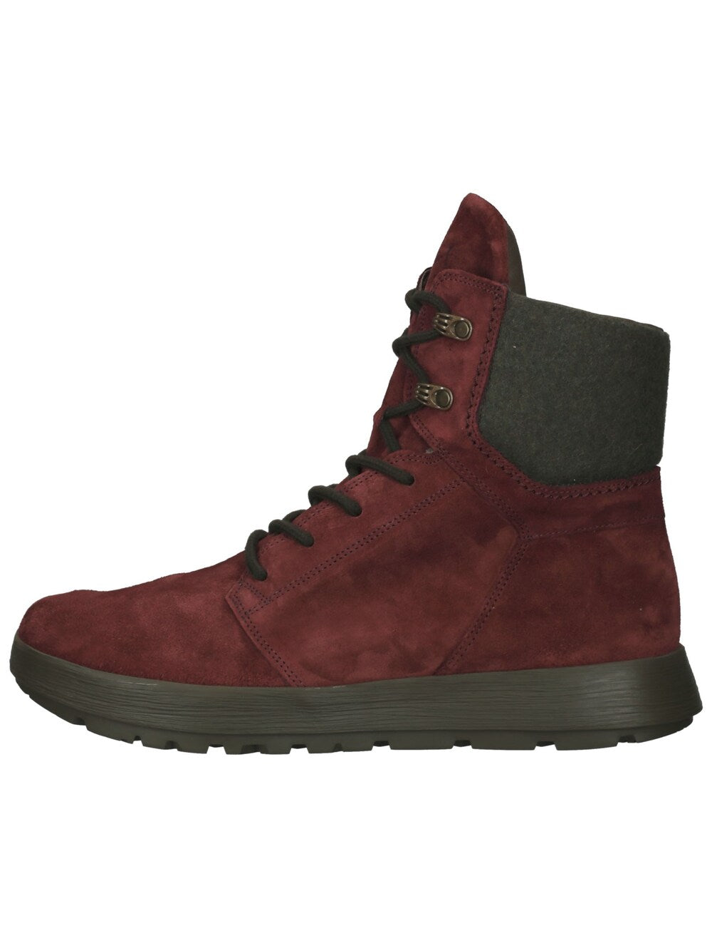 Think! Lace-up ankle boots, dark red