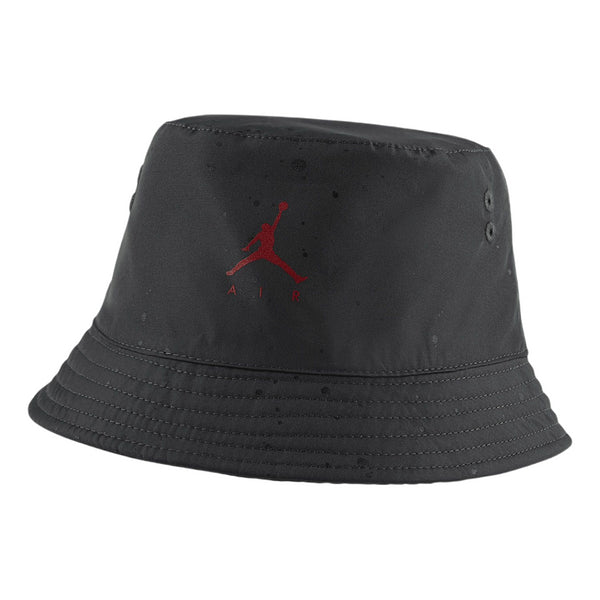 قبعة صياد السمك القابلة للتنفس من Air Jordan Outdoor باللون الأسود للجنسين، باللون الأسود