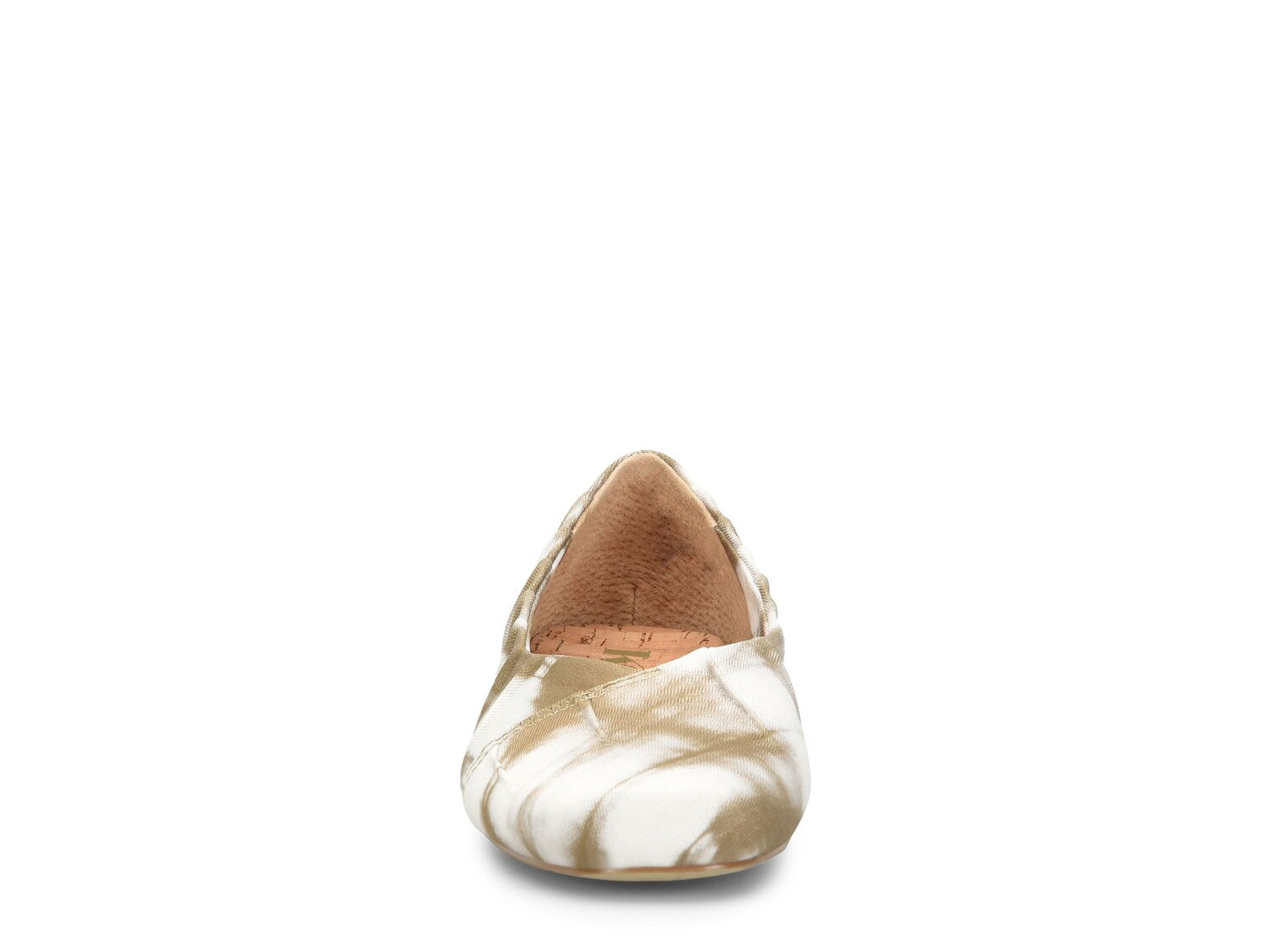 Palmer Korks ballet flats, khaki/white tie-dye