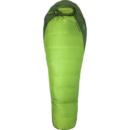 Trestles 30 Sleeping Bag: 30F Marmot Synthetic, Green Lichen/Greenland