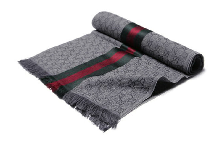 Gucci Unisex Scarf, Gray