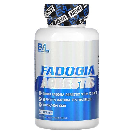 EVLution Nutrition Fadogia Agrestis, 30 capsules