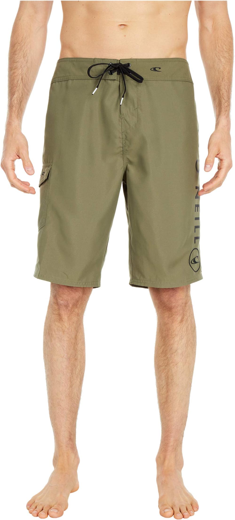 Santa Cruz Solid 2.0 O'Neill Board Shorts, Military Green