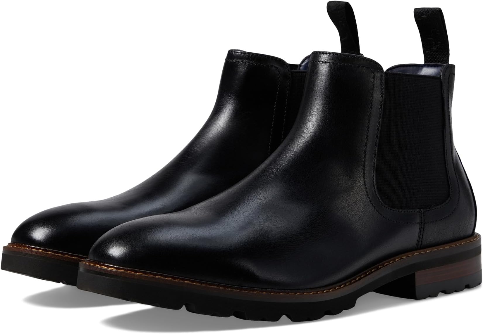 حذاء تشيلسي Renegade Plain Toe Gore Boot Florsheim، أسود