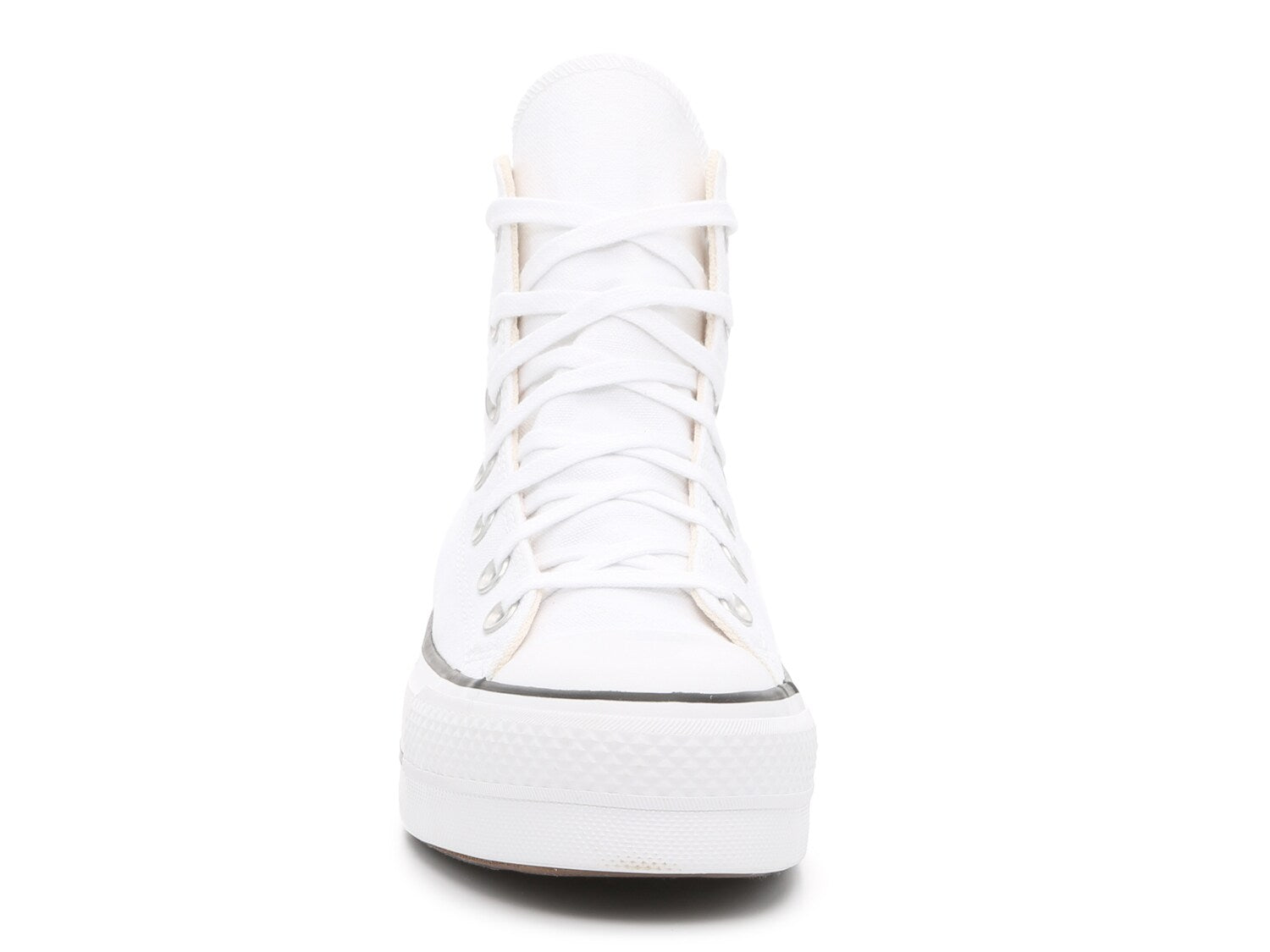 Converse Chuck Taylor All Star high platform sneakers, white