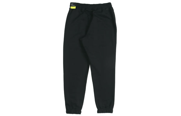 بنطلون رياضي من Nike LeBron Velvet Foot Pants كاجوال فضفاض للرجال باللون الأسود، أسود