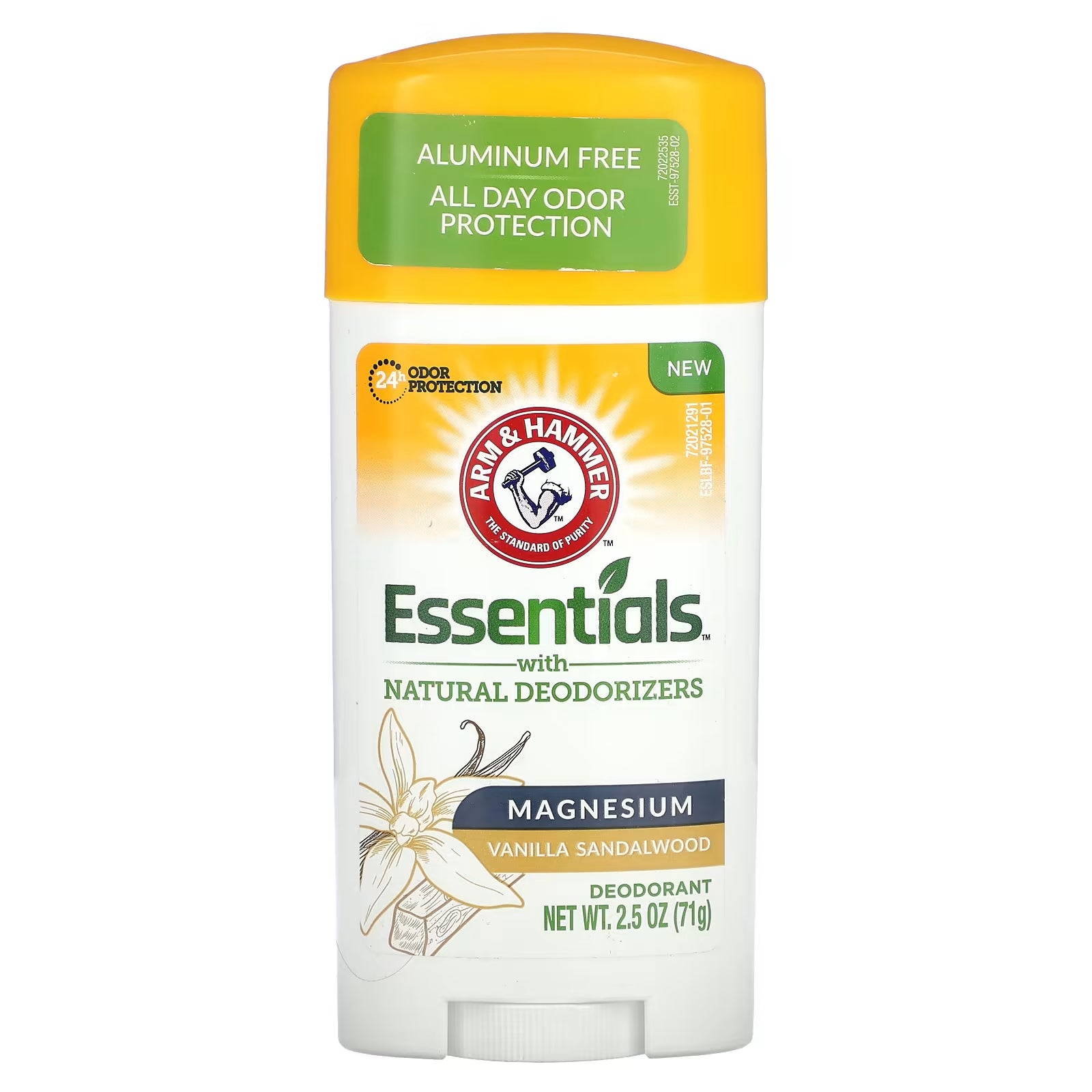 Arm & Hammer Essentials Deodorant Vanilla Sandalwood, 71 g.