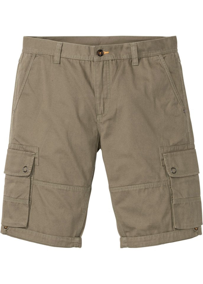 Bpc Bonprix Collection regular fit cargo shorts, green