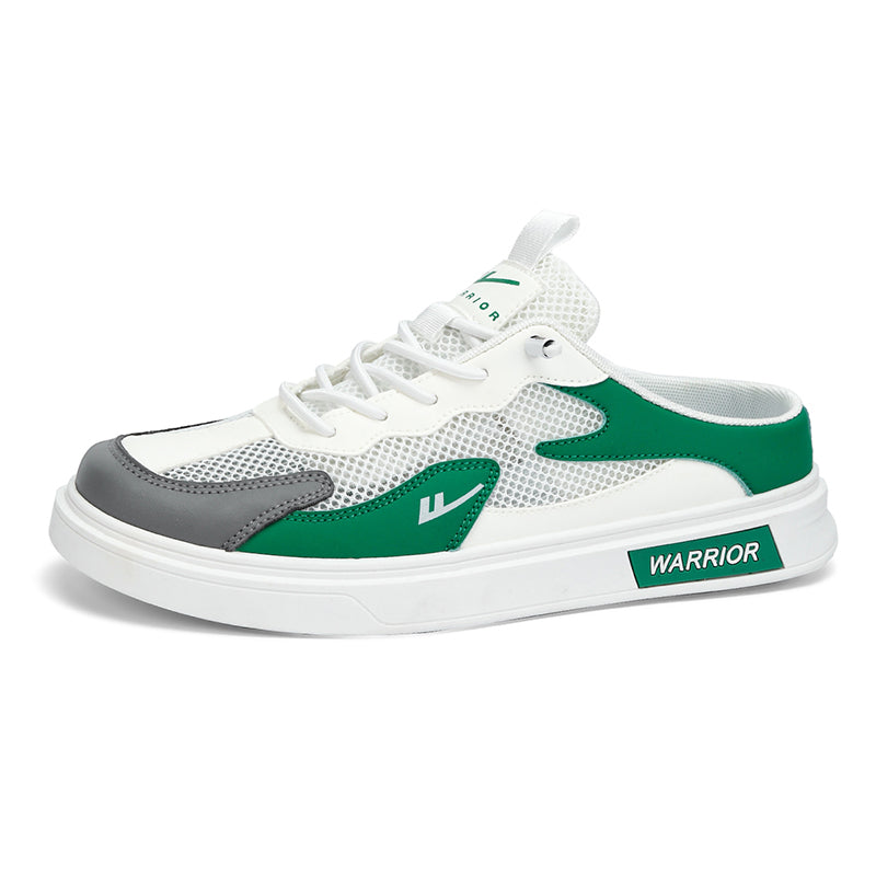 WARRIOR Lifestyle Shoes Men Low-top, White/Grey/Green