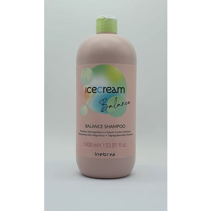 Ice Cream Balance Sebum-regulating shampoo 1000ml, Inebrya