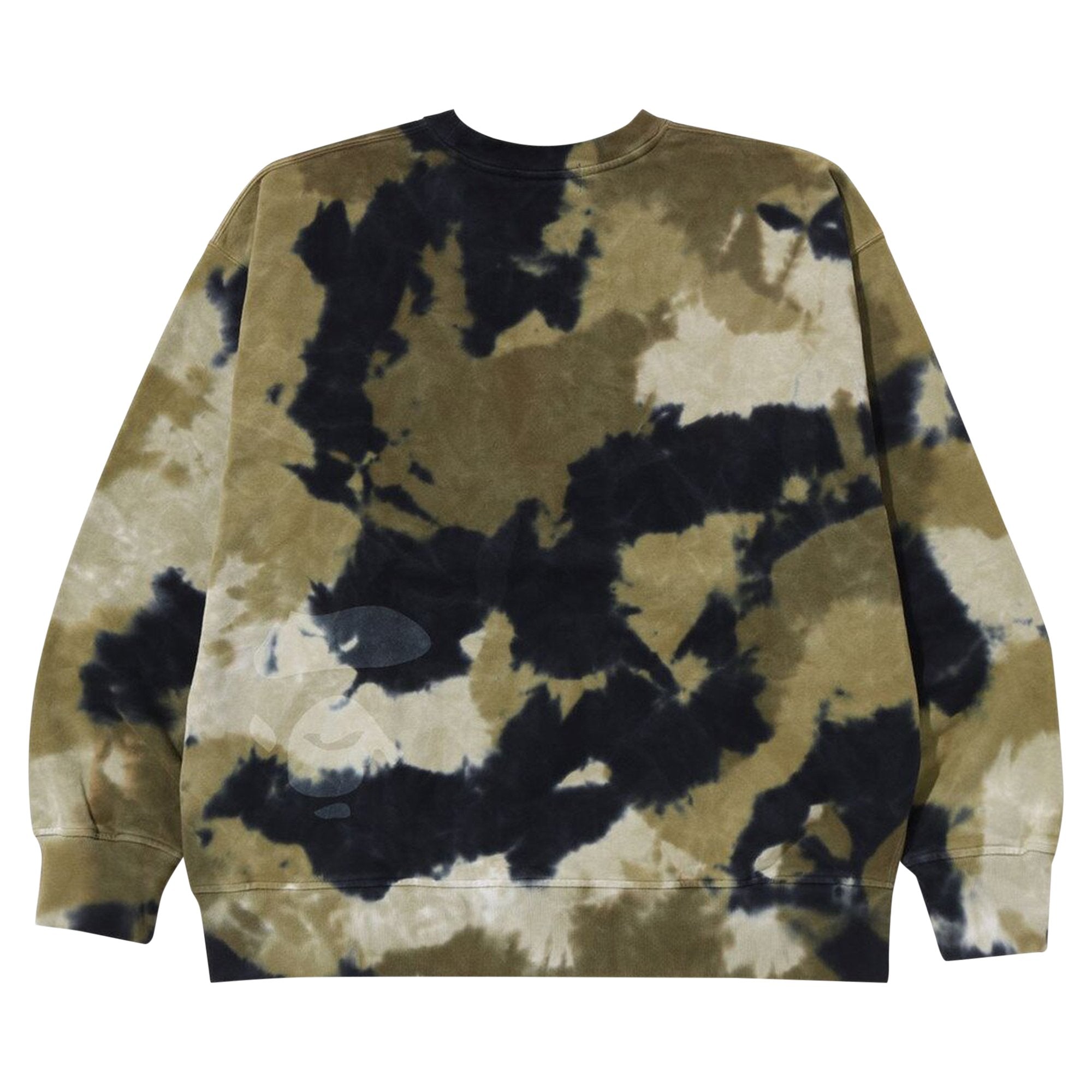 BAPE Chusen Loose Fit Crew in Olive Gray