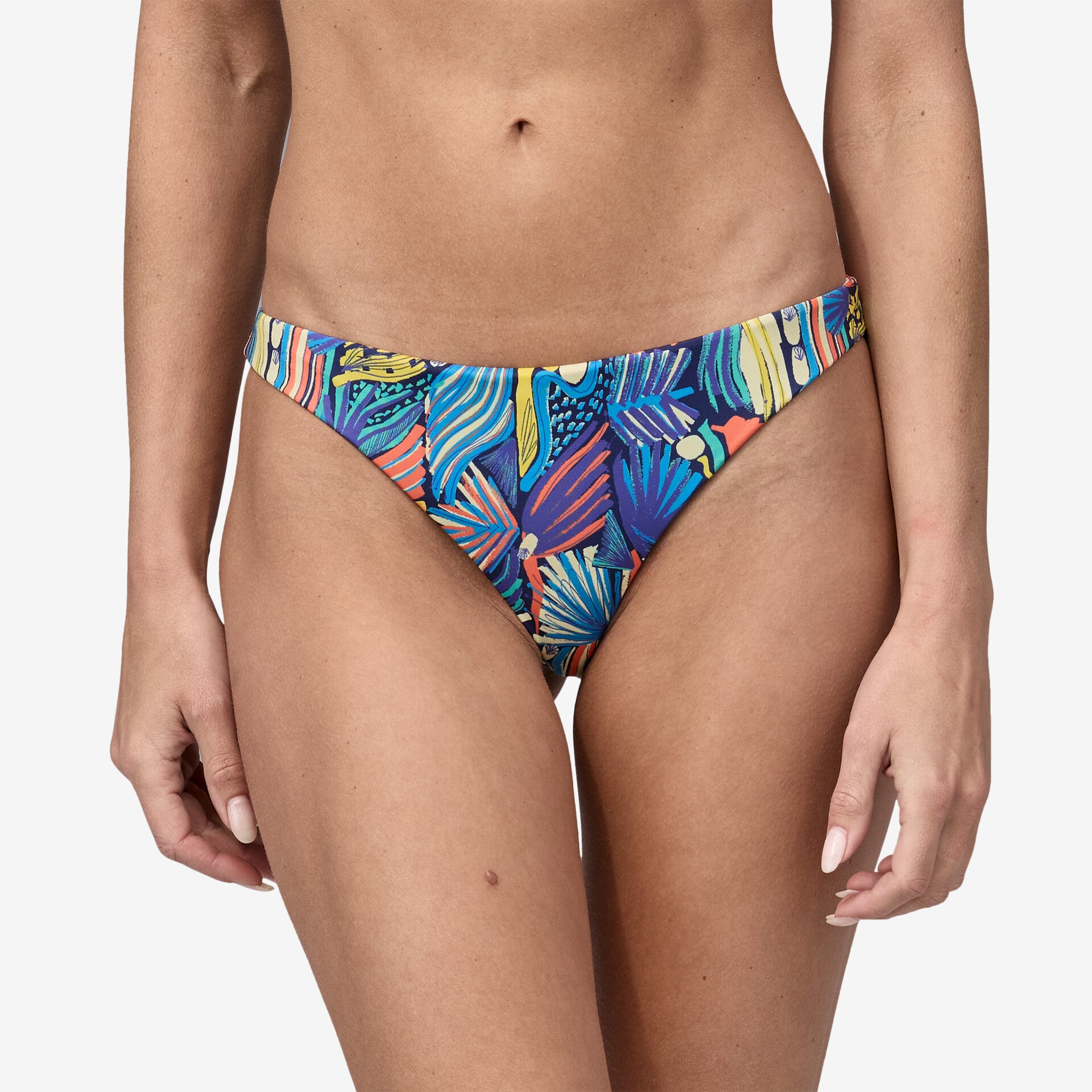 Patagonia Women's Sunny Tide Nanogrip Bikini Bottom in Joy: Sound Blue