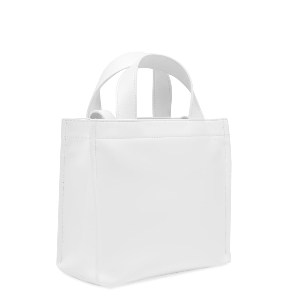 Acne Studios Logo Mini Tote Bag, White