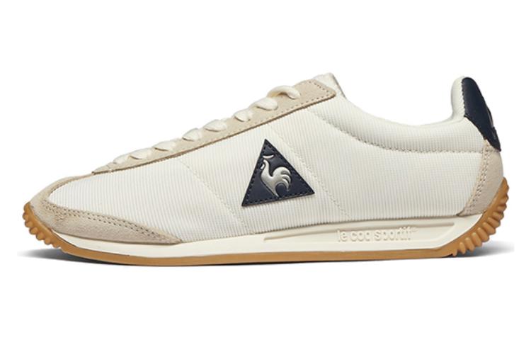 حذاء رياضي Le Coq Sportif Lifestyle للجنسين، أبيض/بيج