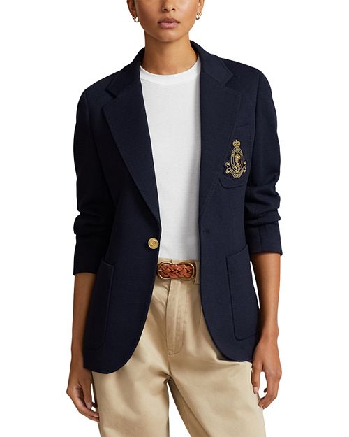 Ralph Lauren Crest Blazer in Blue