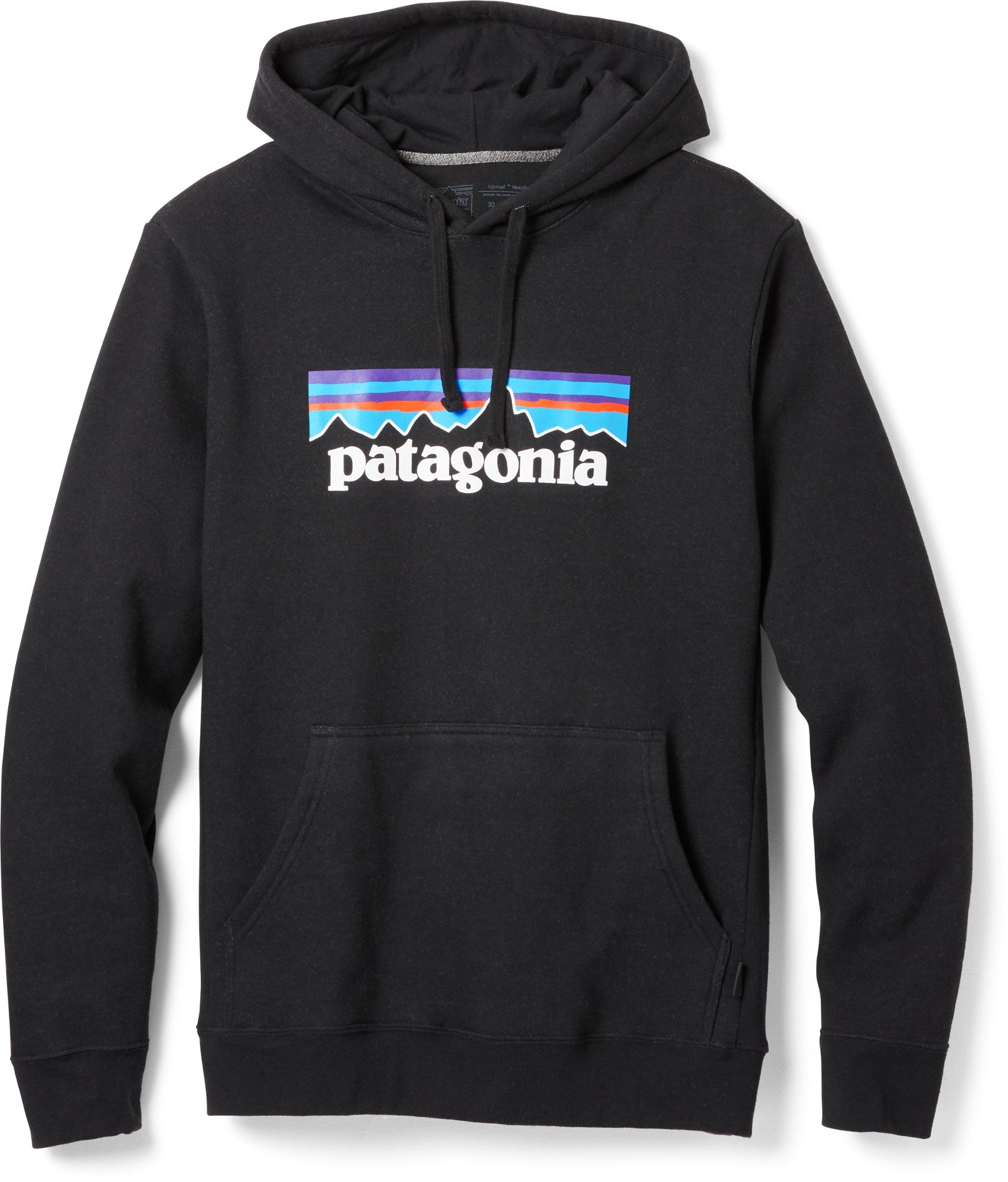 P-6 Uprisal Patagonia Logo Sweatshirt, Black