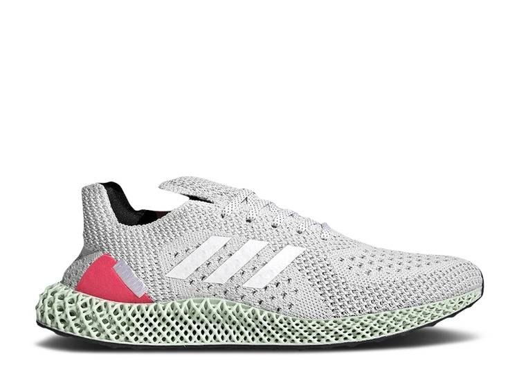 Adidas 4D RUNNER 'CRYSTAL WHITE PINK' sneakers, white