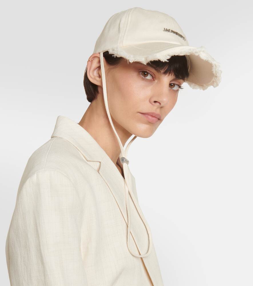 Baseball cap La Casquette Artichaut Jacquemus, white