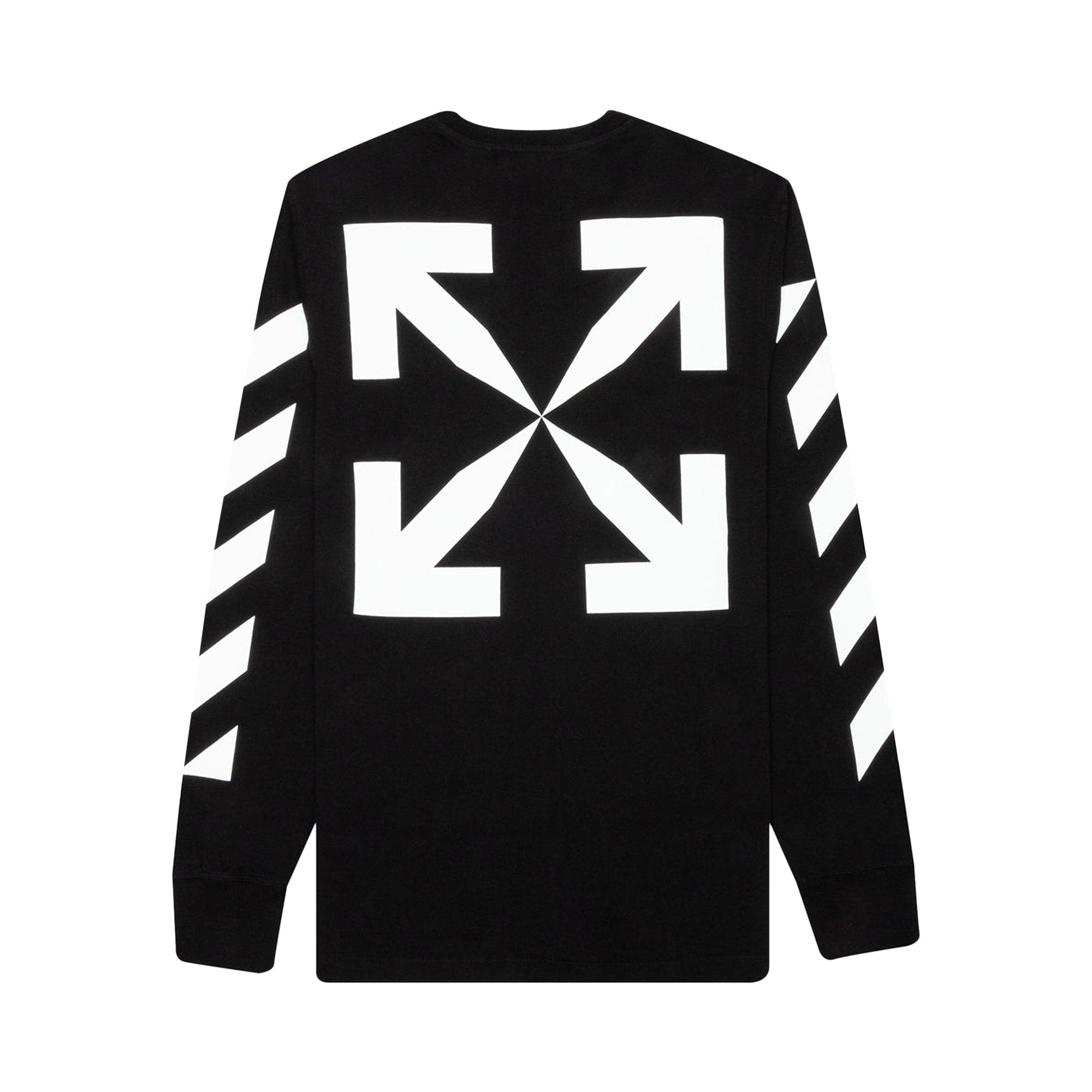 Off-White Mona Lisa Long Sleeve T-Shirt, Black