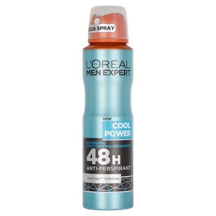 L'Oreal Paris Men Expert Cool Power 48H Antiperspirant Deodorant 150 ml L'Oréal