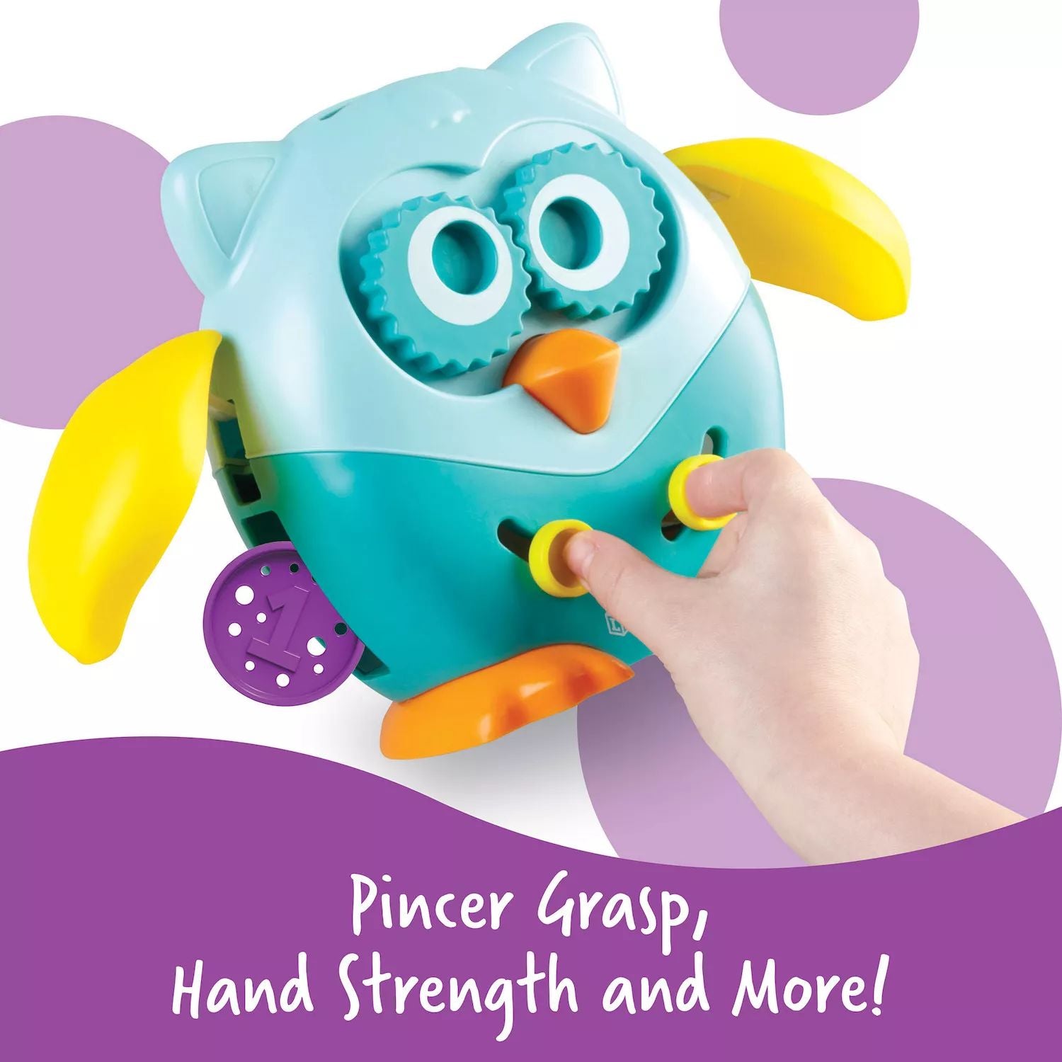 Hoot the Fine Motor Owl Learning Resources