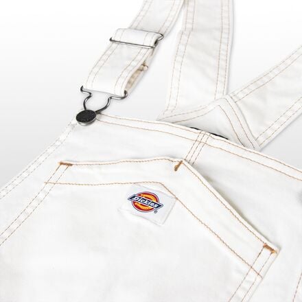 تنورة نسائية من Dickies Twill مع صدرية، Cloud