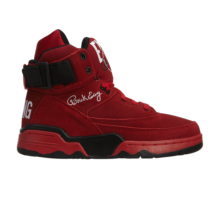 Ewing 33 Hi 'Red Black' Sneakers