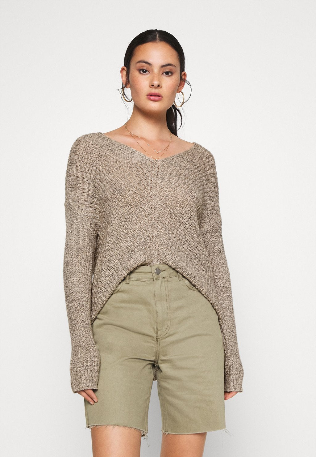 JDY jumper, beige