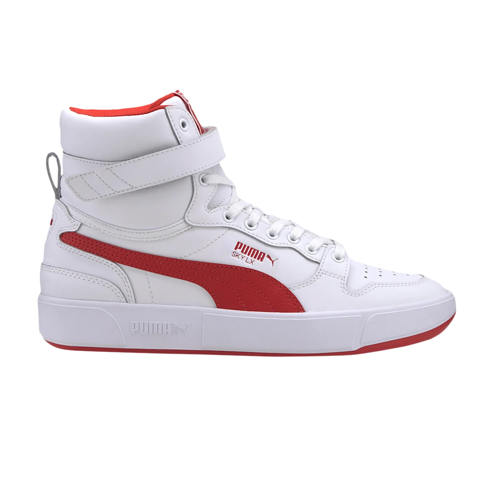 حذاء رياضي Sky LX Mid Puma باللون الأحمر