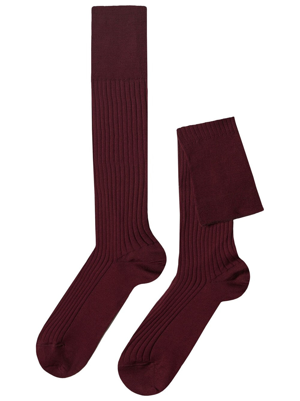 Calzedonia socks, burgundy