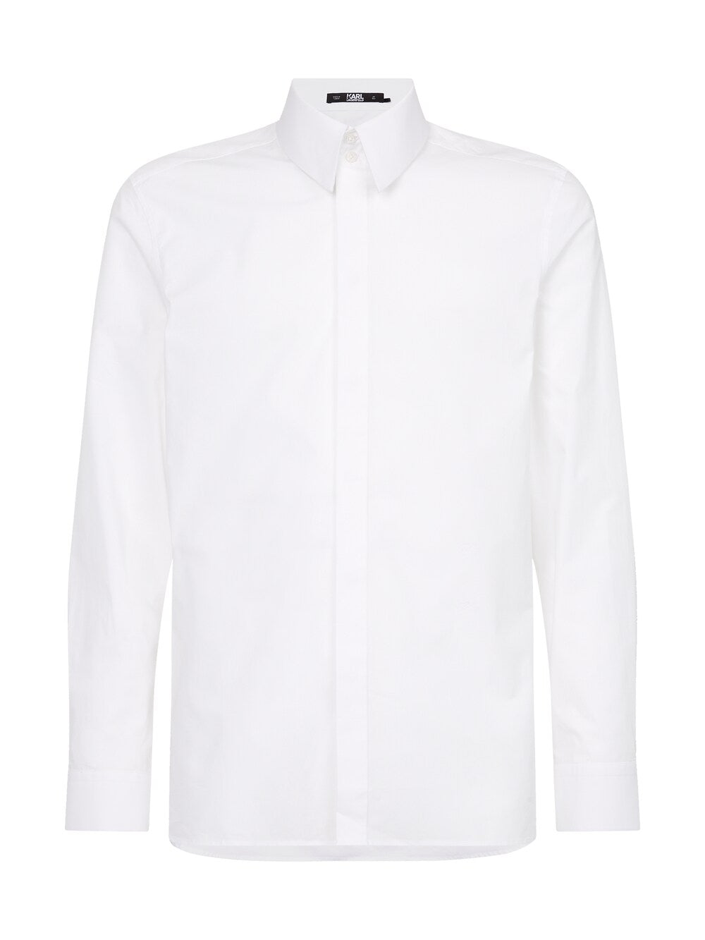 Karl Lagerfeld Regular Fit Button-Up Shirt, White