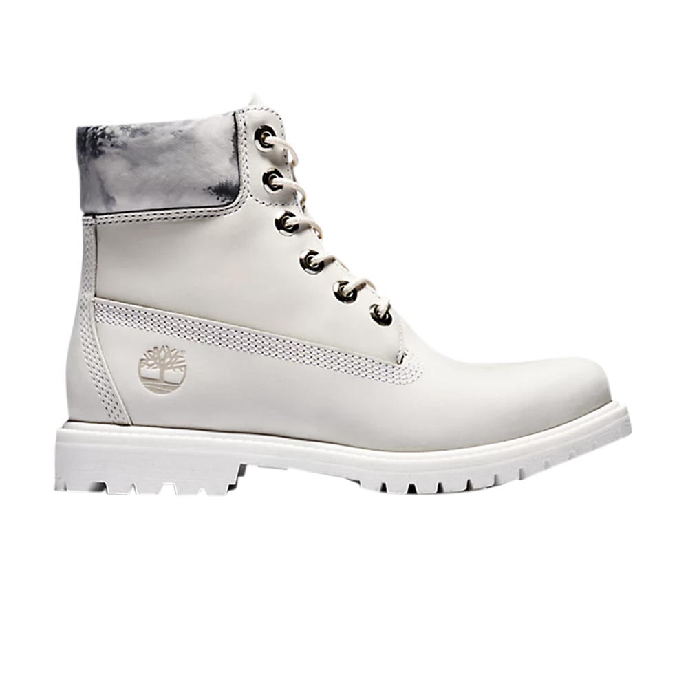 حذاء Timberland Premium مقاس 6 بوصات من Wmns باللون الأبيض