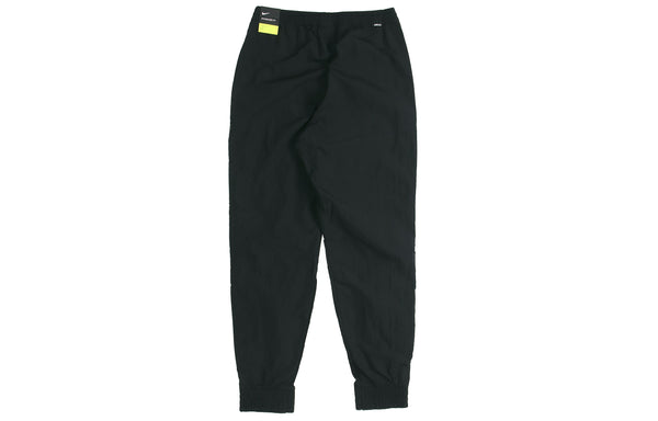 بنطلون رياضي Nike Men F Woven Pants Training Black Run Jogger Casual Sweat-pant أسود، أسود