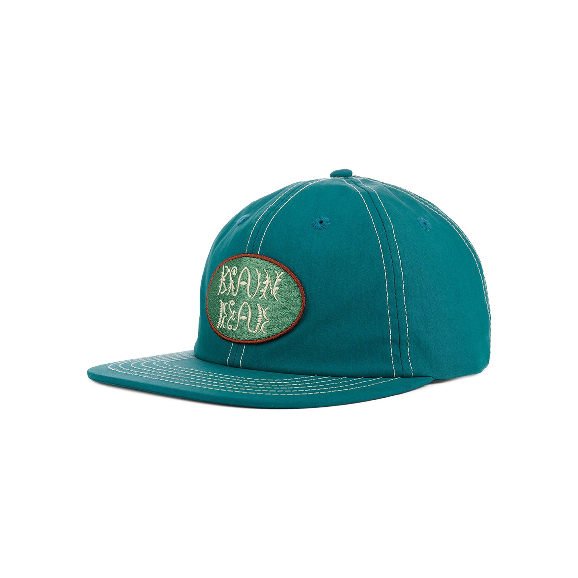 Brain Dead Bugs Lyfe 6 Panel Cap, Teal